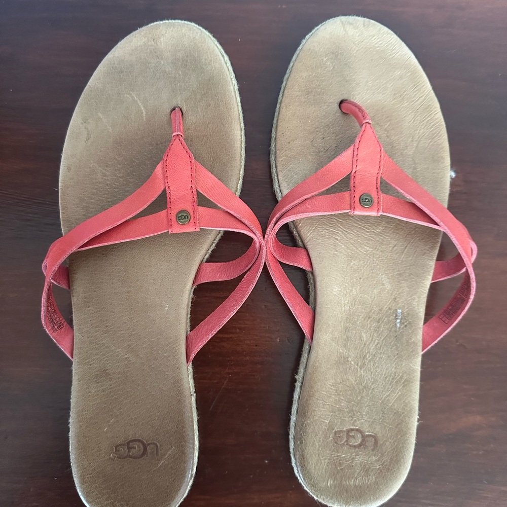 UGG Women's Red Sandals
